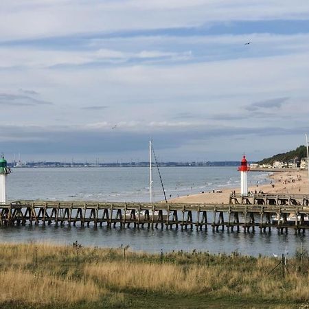 Le Cocooning-Studio Deauville Marina Avec Terrasse Vue Mer Et Plage Eksteriør billede